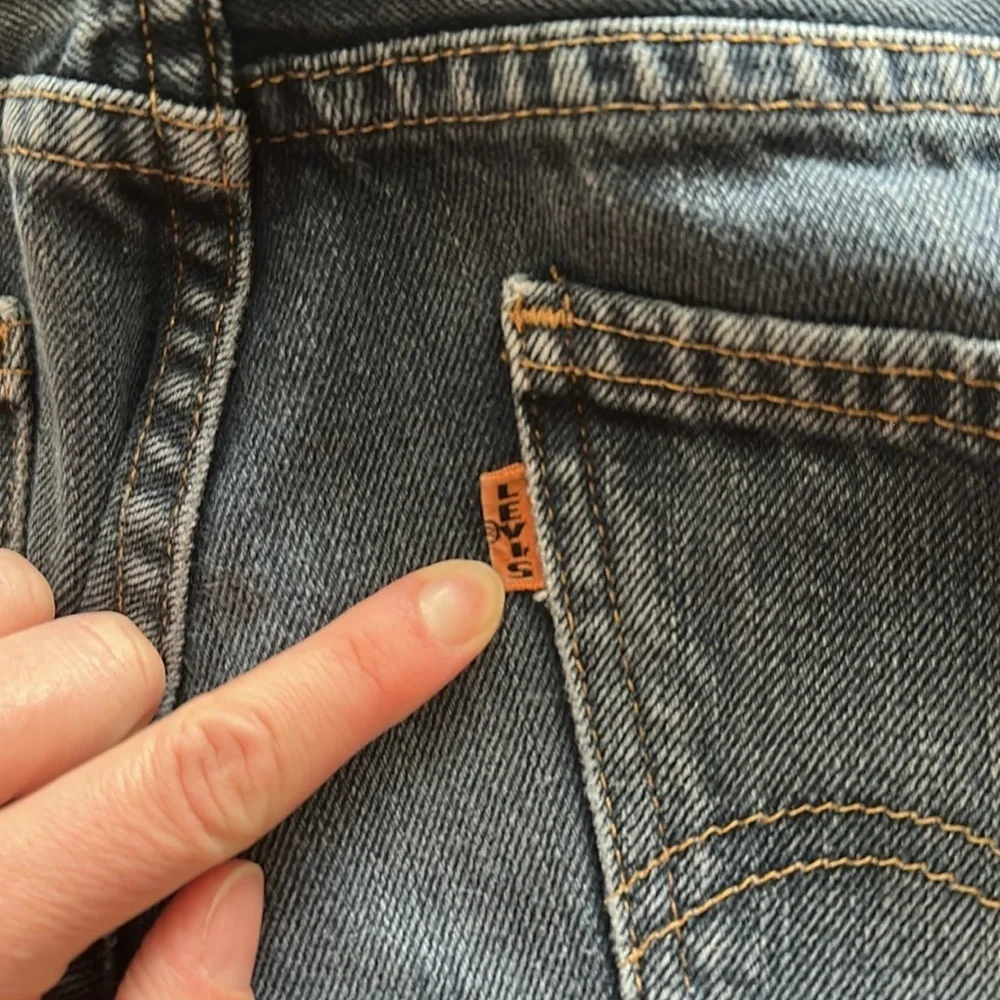 Levi’s LVC Big E Orange Tab 606 Re-Edition